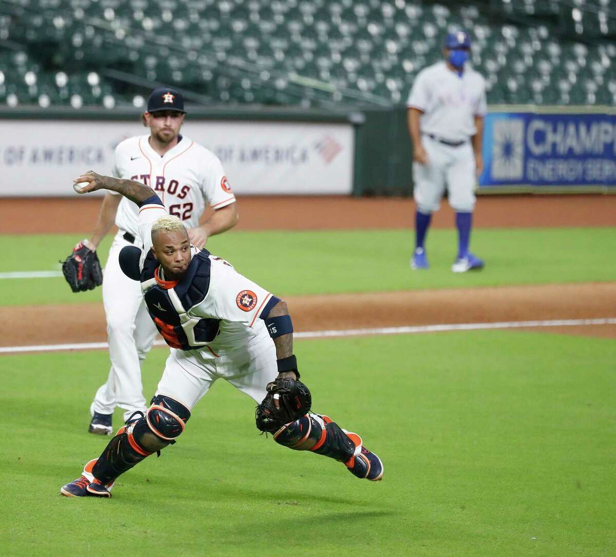 Sept. 1 Rangers 6, Astros 5 (10)
