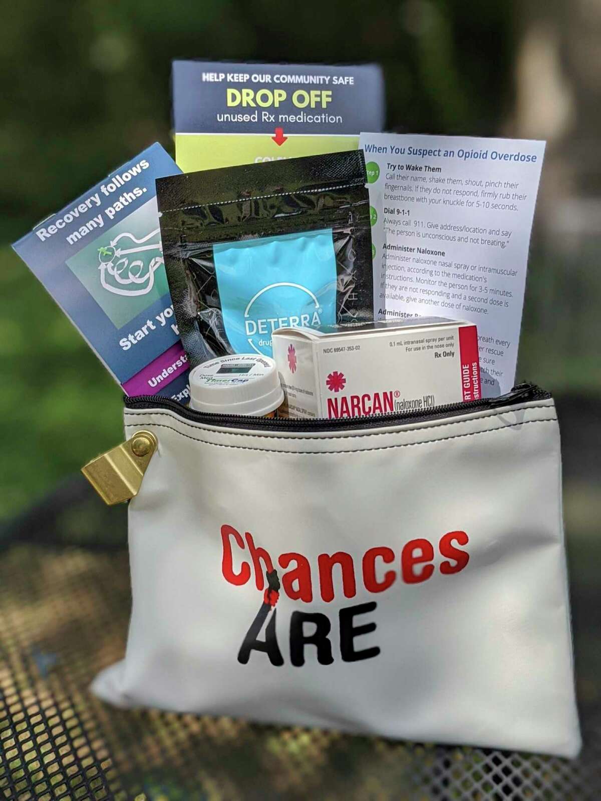 Ten organizations in Midland County will have medication safety kits on-hand to give out as a part of the Chances Are campaign. (Photo provided)