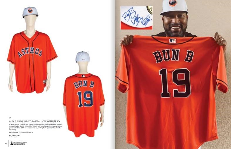 Bun B launching new line of Astros hats