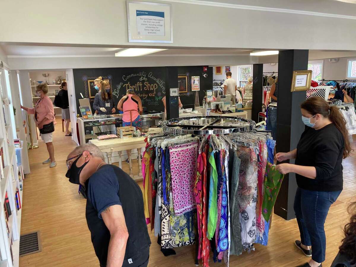 Renovated Darien DCA’s Thrift Shop reopens for shopping, donations by