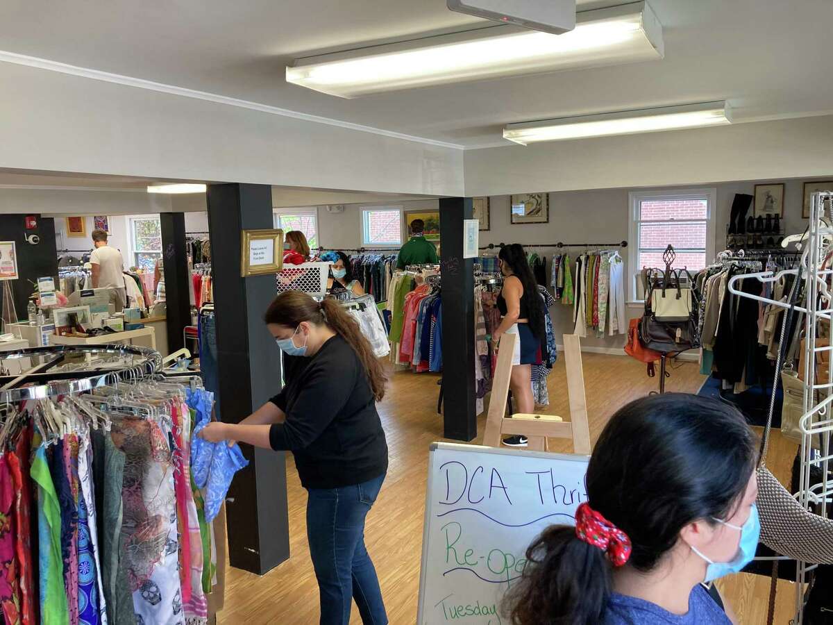 Renovated Darien DCA's Thrift Shop reopens for shopping, donations by