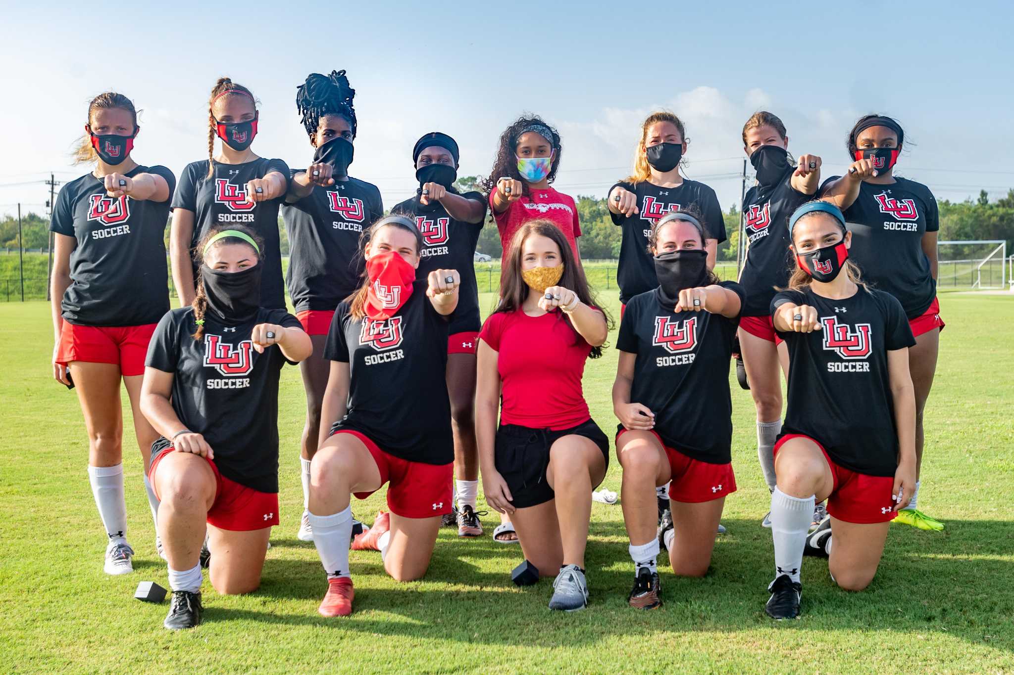 LU soccer receives Southland championship rings