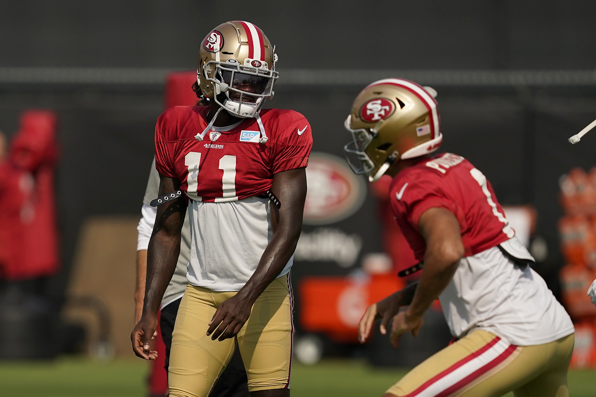 Dee Ford, Brandon Aiyuk suffer injuries at 49ers practice