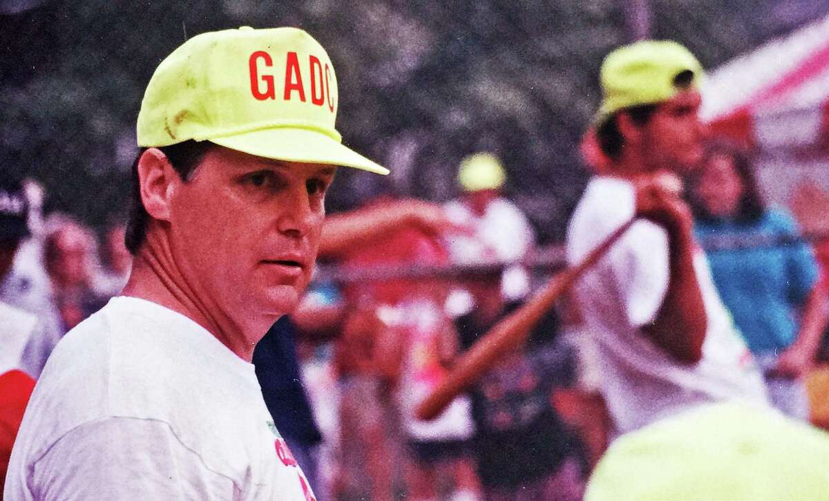 Baseball Hall of Famer Tom Seaver at a June 1991 charity softball game he hosted to benefit the Greenwich Adult Day Care Center in June 1991.