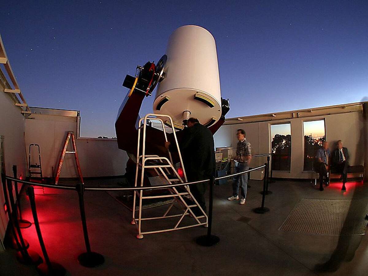 No one put a bid on a one-on-one night with the giant telescope at Chabot Science snd Space Center