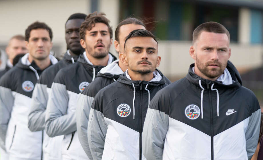 As the Oakland Roots return to action for the first time in six months, the players have released a statement saying they plan to work together as a unit to support the cause of racial justice. Photo: Courtesy Oakland Roots