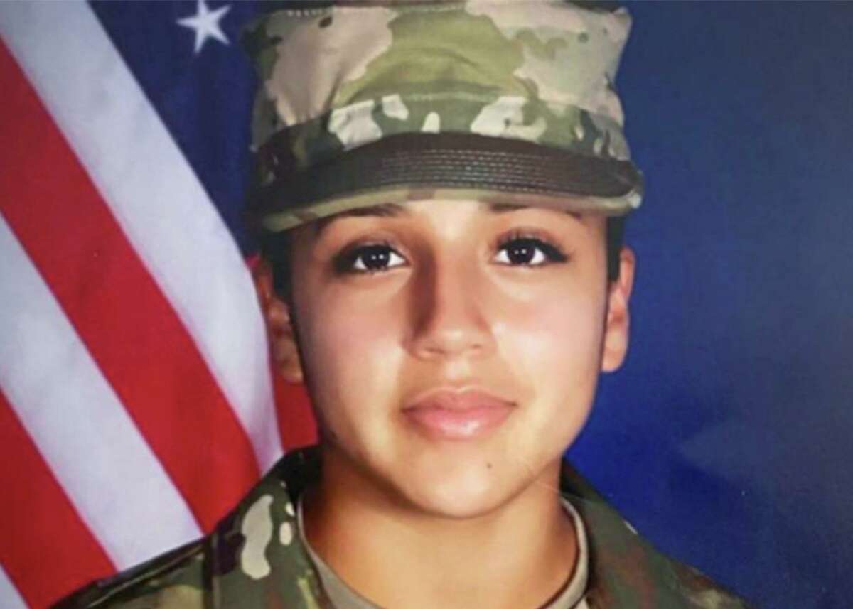 In an undated image provided by the U.S. Army, Army Specialist Vanessa Guillen, whose remains were found in Texas. The Army is expanding its investigation into the killing of Guillen to include the entire chain of command at Fort Hood after both male and female soldiers described a culture of sexual harassment and bullying that they said had been ignored by the leadership of the sprawling installation. (U.S. Army via The New York Times) -- EDITORIAL USE ONLY. --