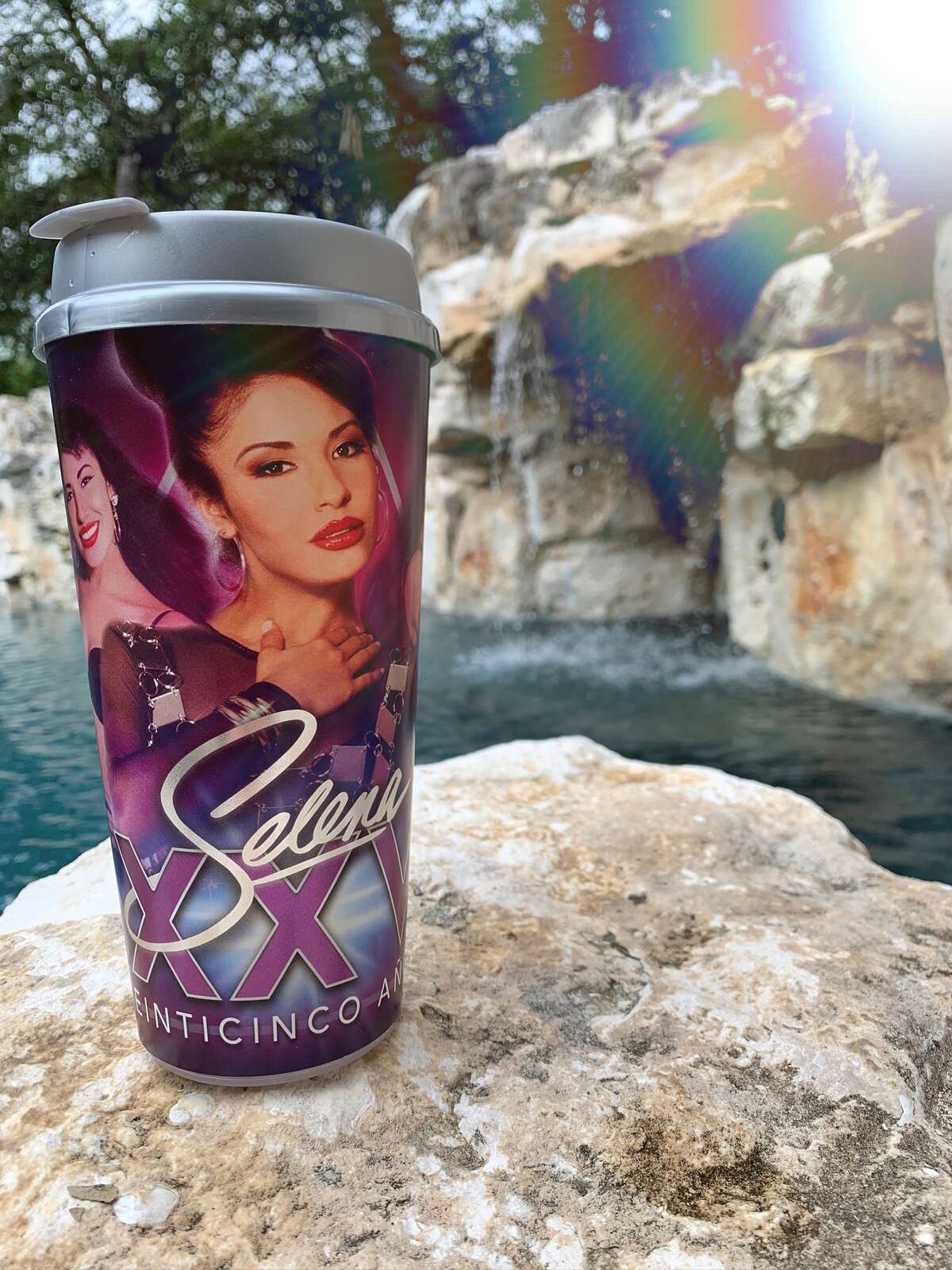 Purple Selena Quintanilla Stripes 2019 Commemorative Cup NEW RARE Sold Out!! 