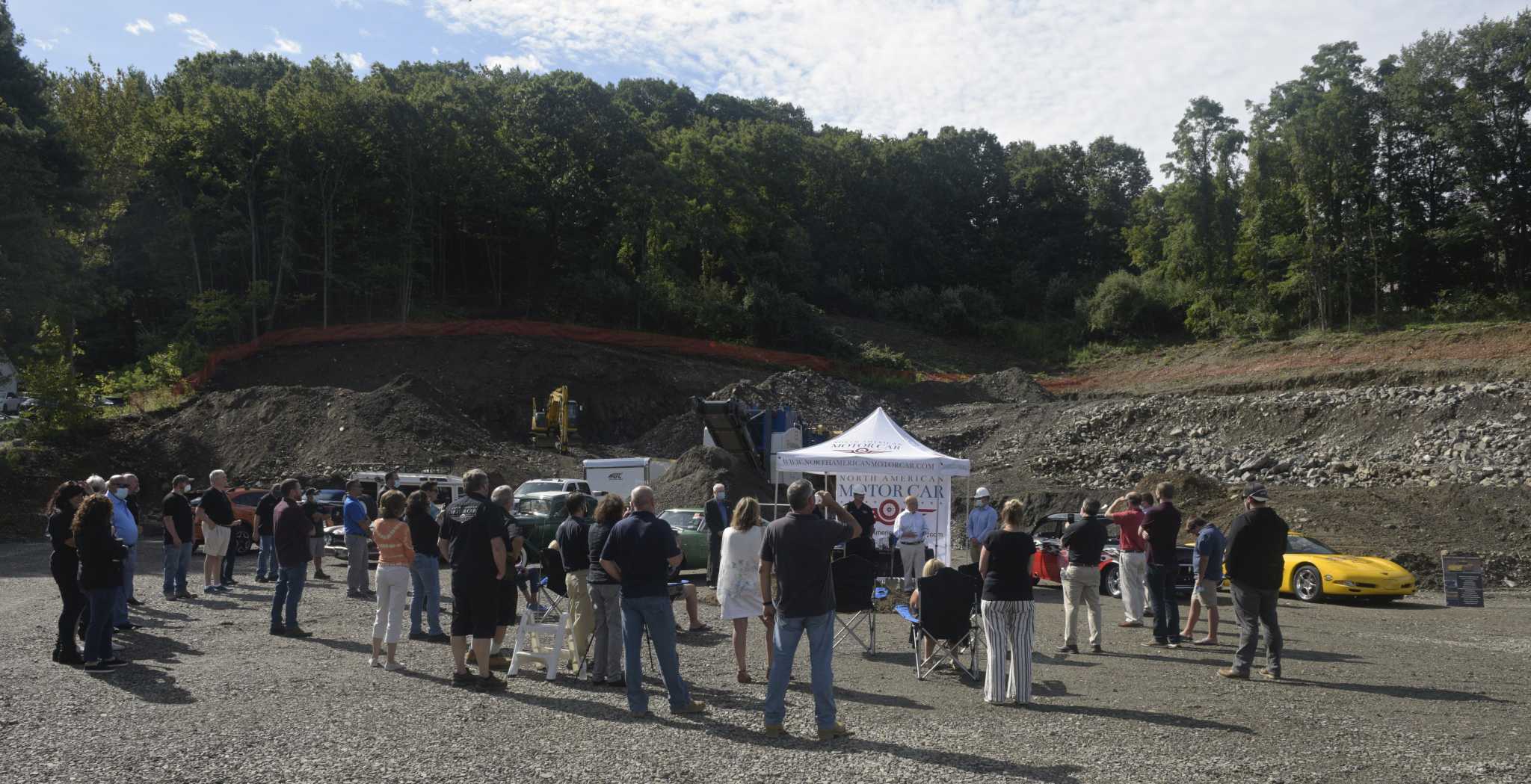 Construction begins for largest classic car garage in Fairfield County