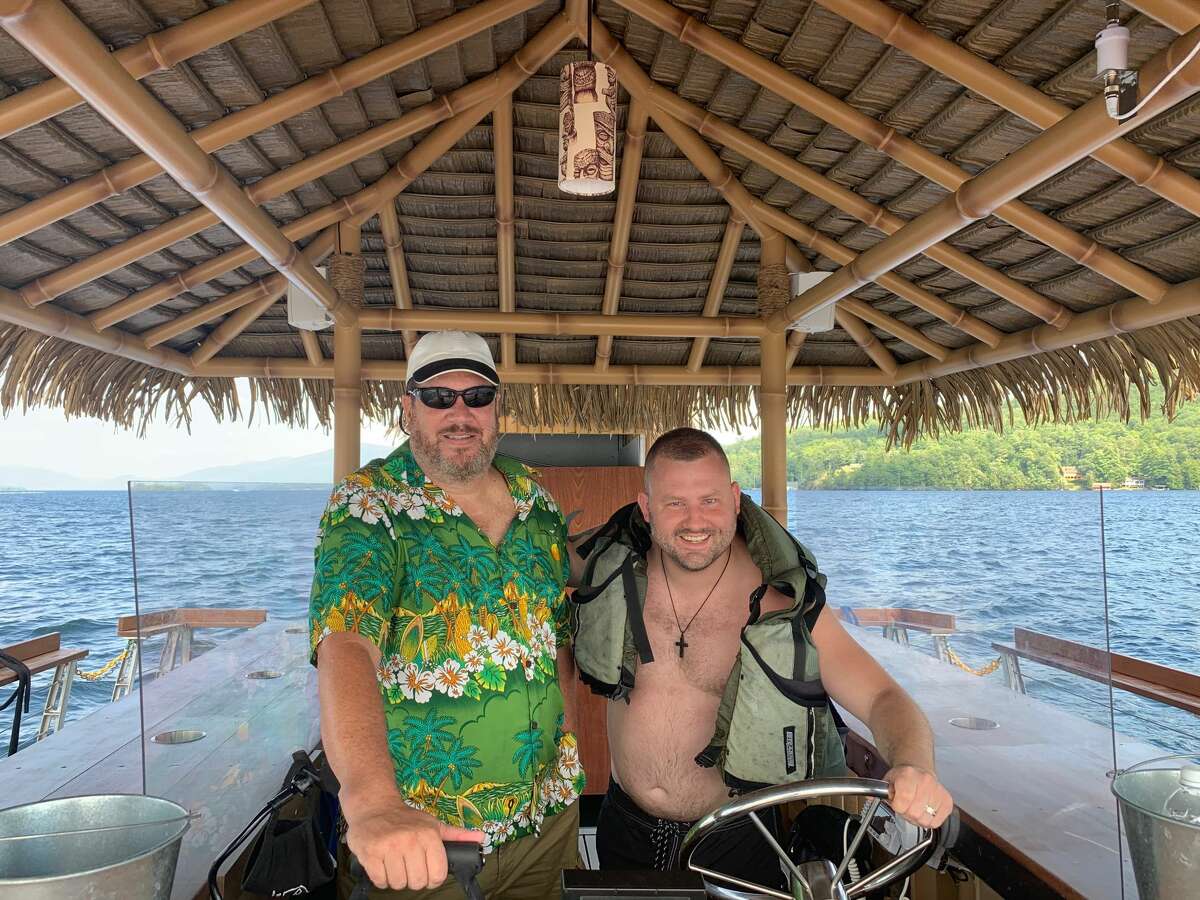 Tiki Tour boat Captain Greg Barrett said after Jimmy MacDonald was rescued and blessed by the Paulist Fathers, he figured he should be able to handle driving the boat.