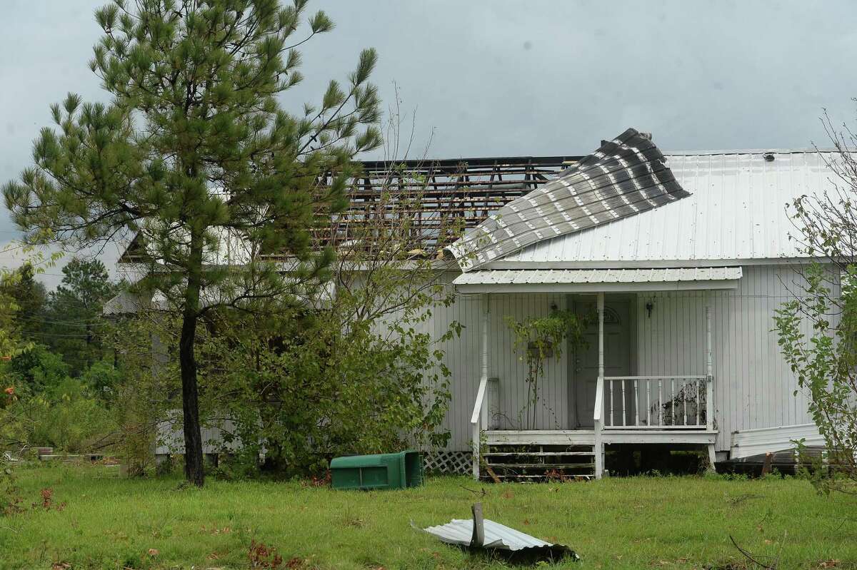 Damage remains at many homes and businesses in Orange a week after the area was hit with some of the most severe damage in Southeast Texas by Hurricane Laura. Photo taken Thursday, September 3, 2020 Kim Brent/The Enterprise