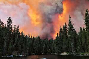 Helicopters rescue 200 trapped by fast-moving Creek Fire in Sierra National Forest