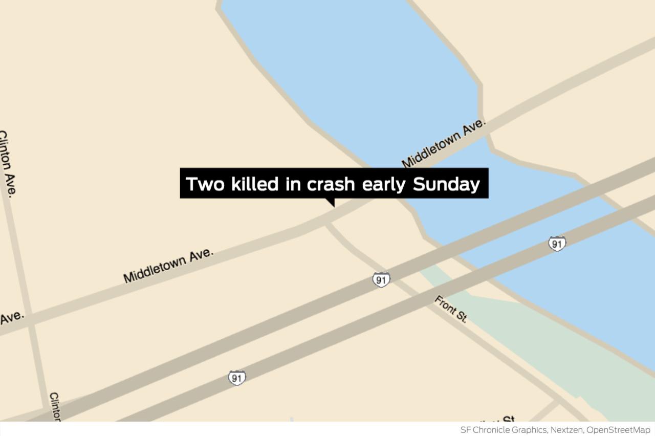 Police: 2 people killed in New Haven crash early Sunday