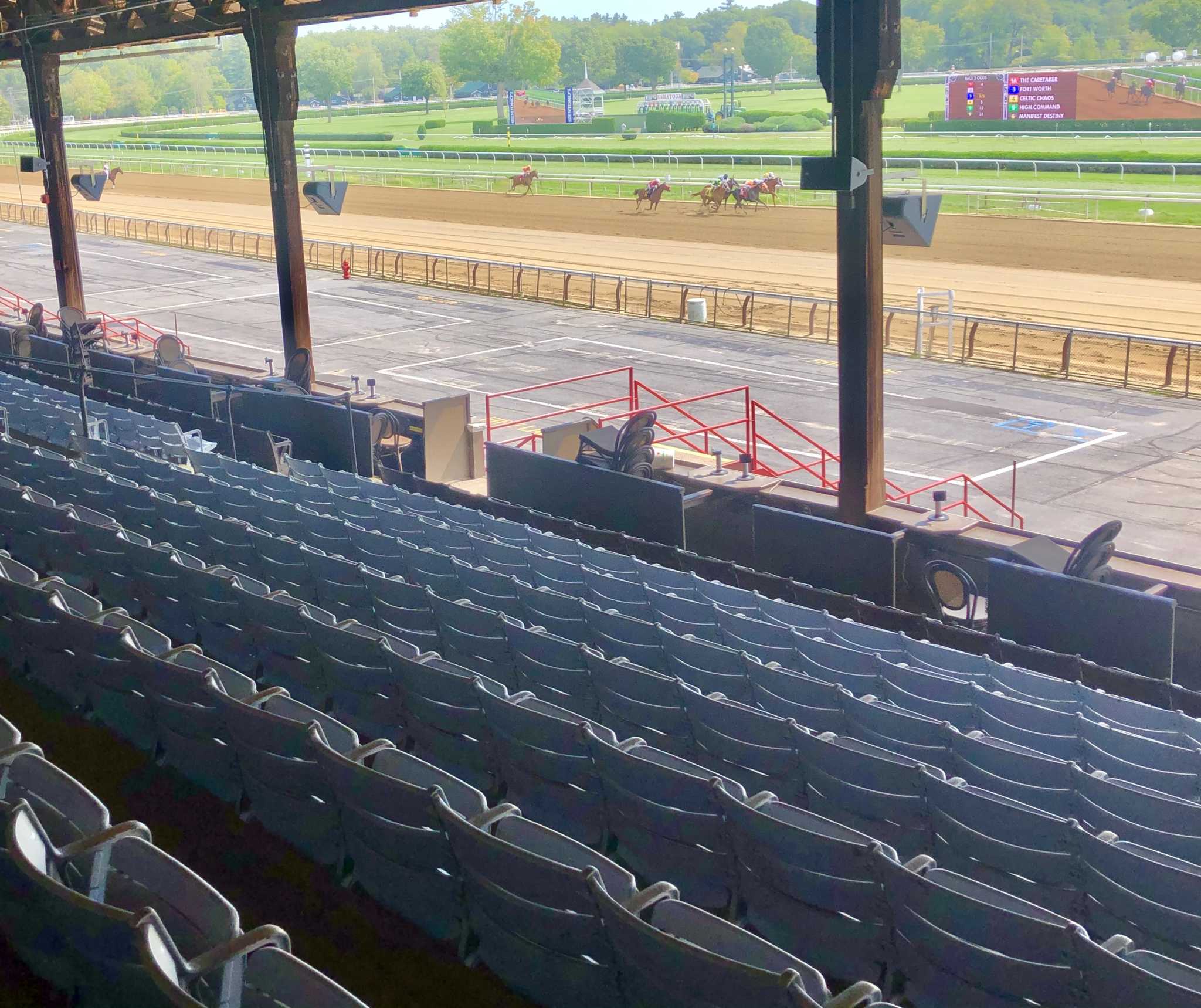 Postcard from Saratoga Race Course
