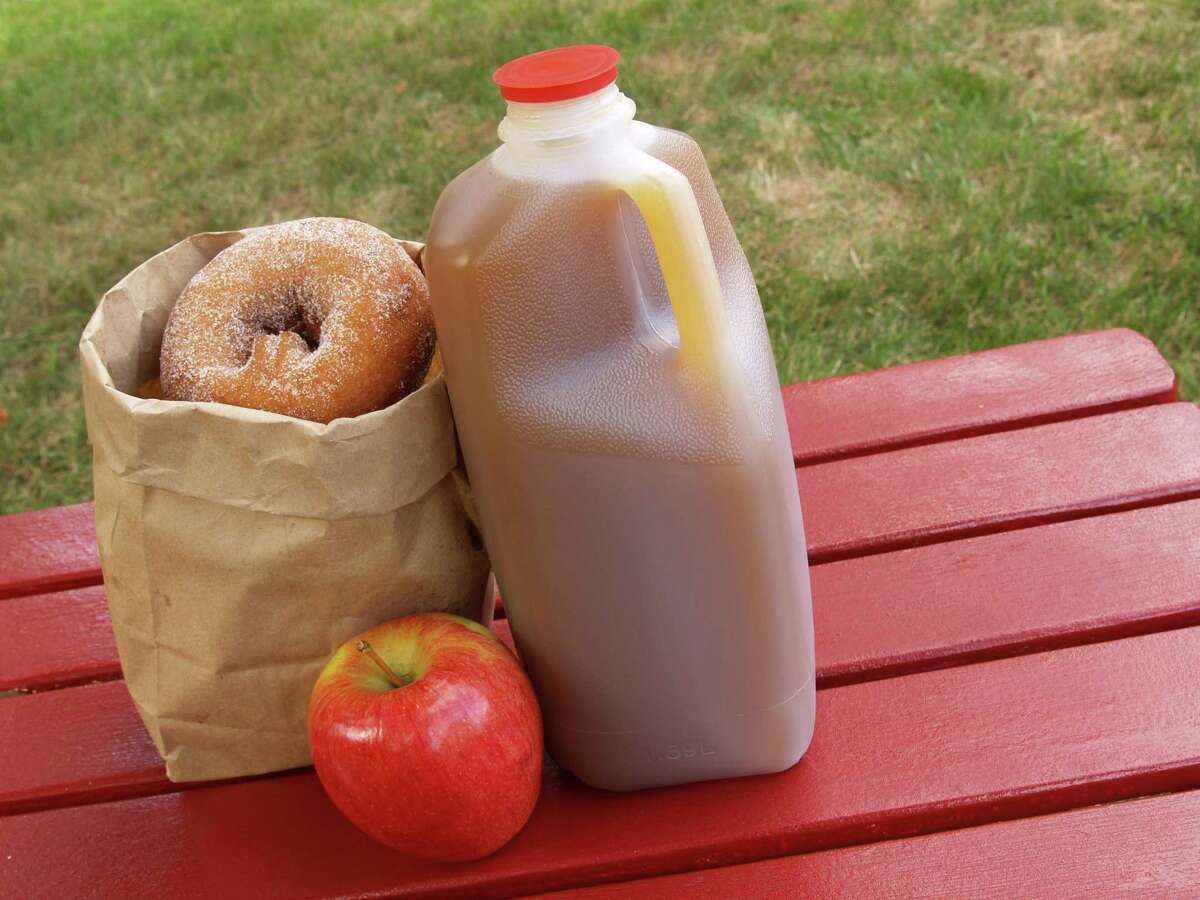 Apple cider doughnuts are a sweet and refreshing fall treat.