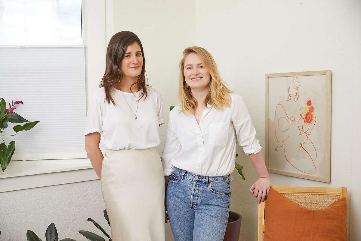Dipsea co-founders Gina Gutierrez (left) and Faye Keegan.The company is part of a growing industry of erotic audio.