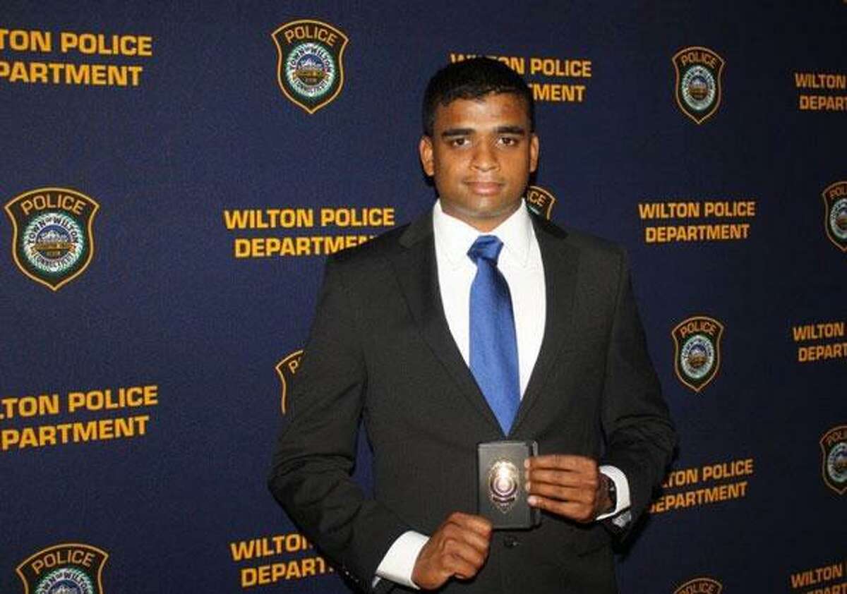 Wilton Police Officer Navin Nair