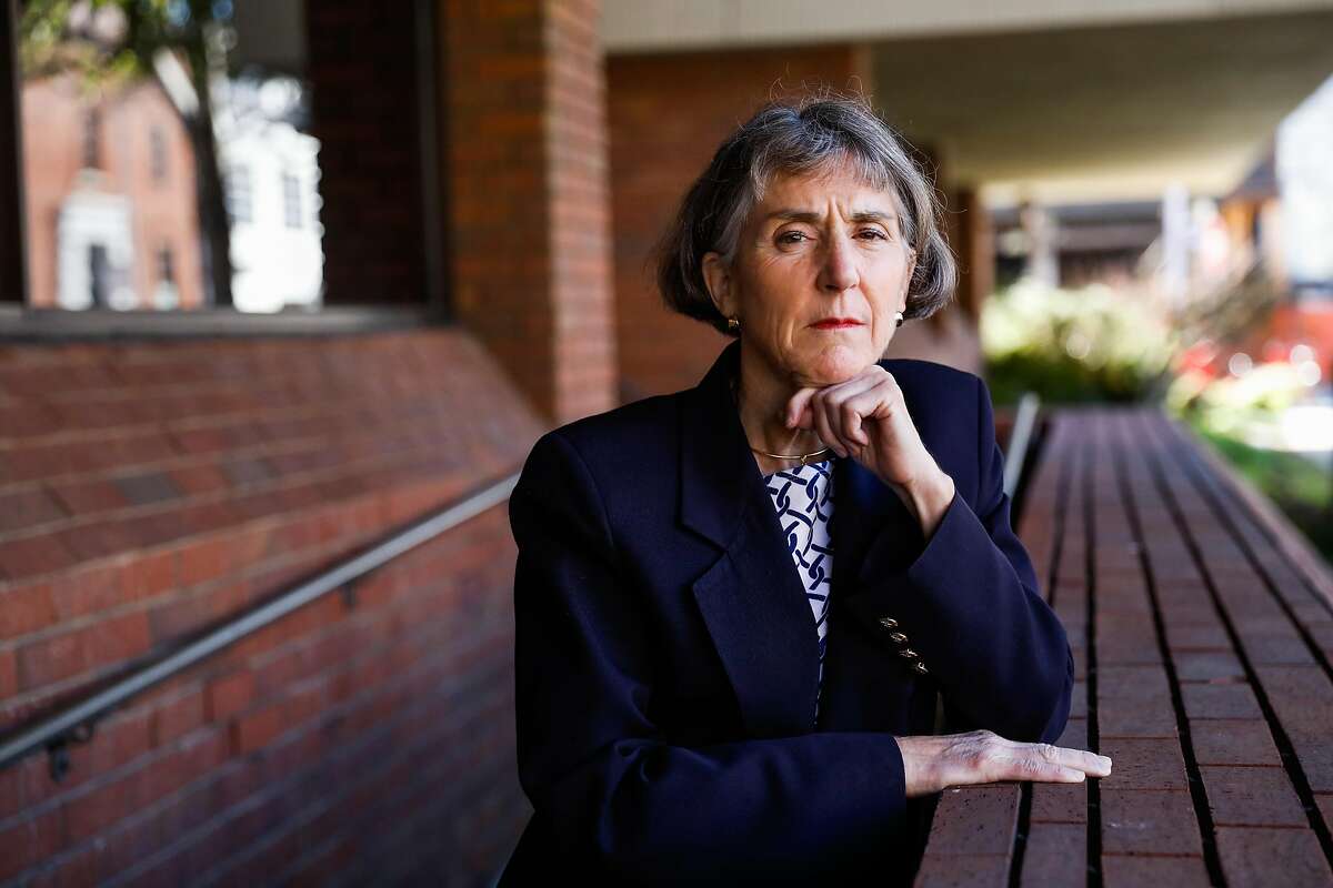 Former Oakland Police Chief Anne Kirkpatrick poses for a portrait on Monday, Feb. 24, 2020 in San Francisco, California. Kirkpatrick was unceremoniously terminated by the agency's civilian watchdog group Thursday night. She said she plans to ask DOJ for an inquiry into the agency's 17-year oversight following the Oakland Riders scandal.