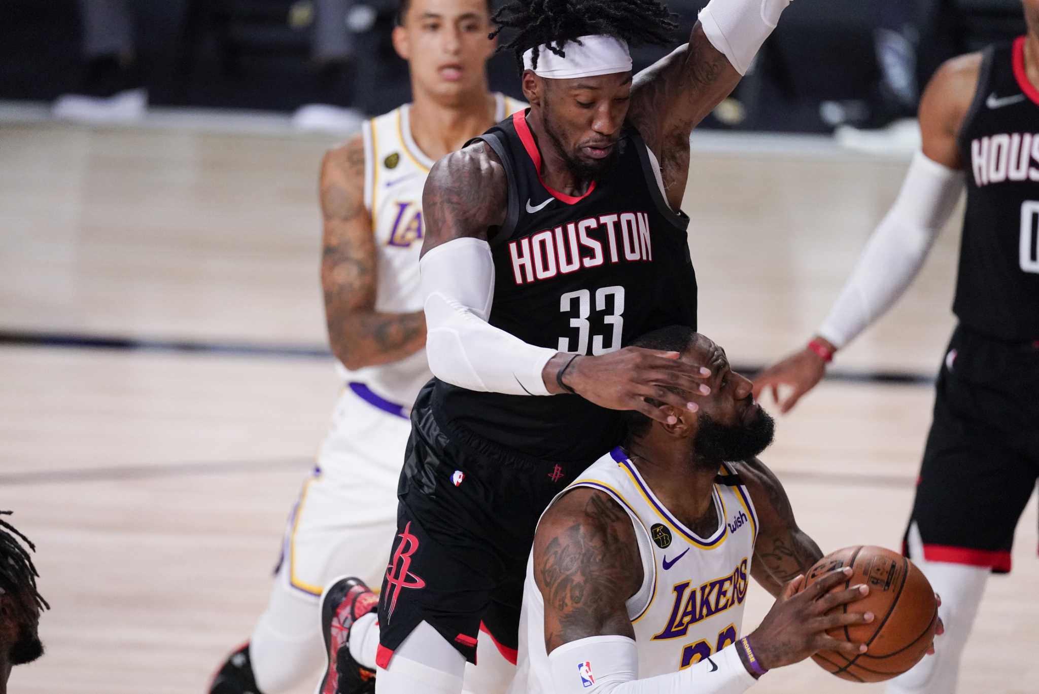 Rockets Forward Robert Covington Cleared To Practice Play In Game 4 Houstonchronicle Com