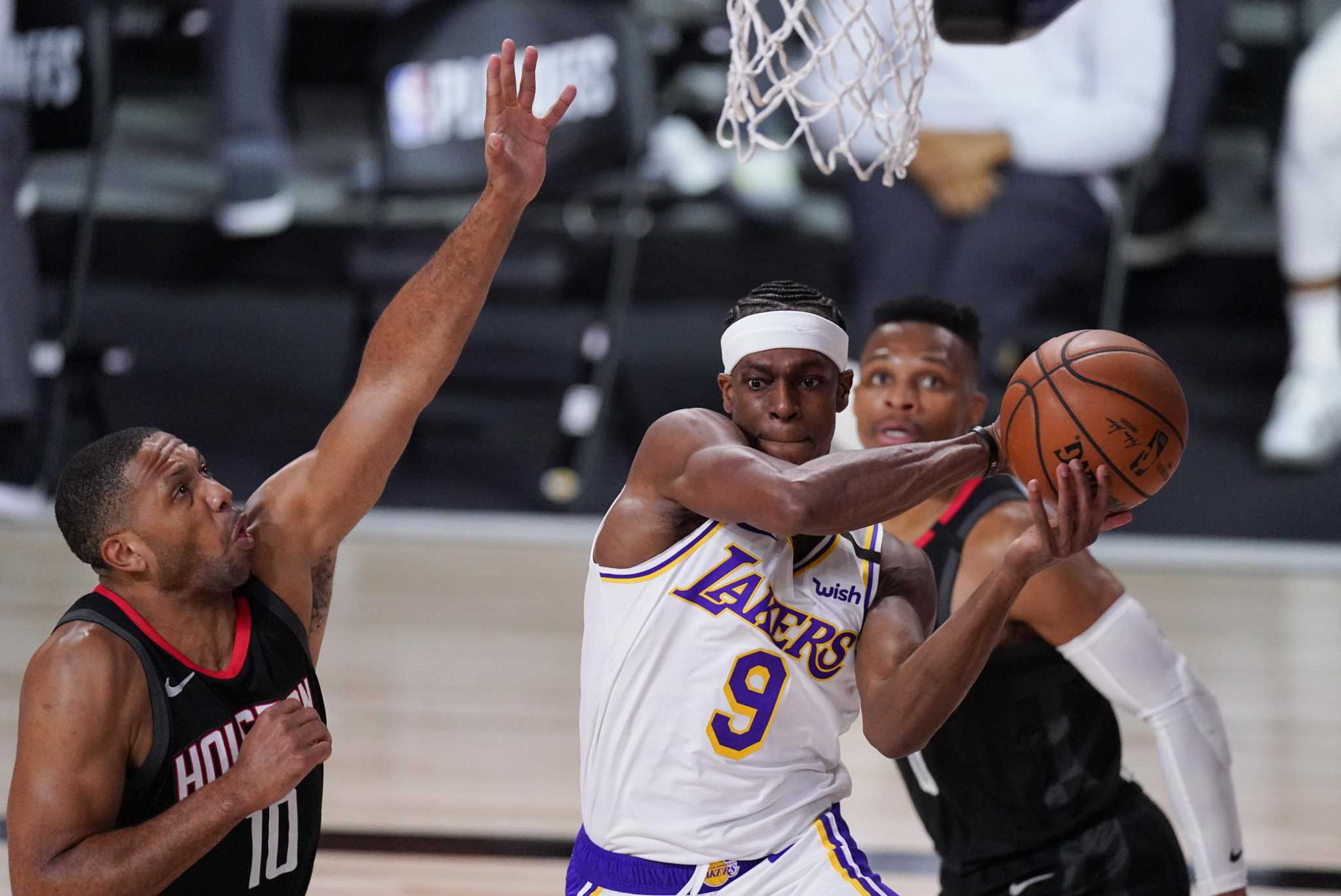 Playoff Rondo' rears head and Rockets pay price