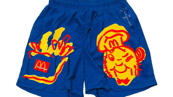 Travis Scott S Mcdonald S Line Includes Chicken Nugget Body Pillow Datebook