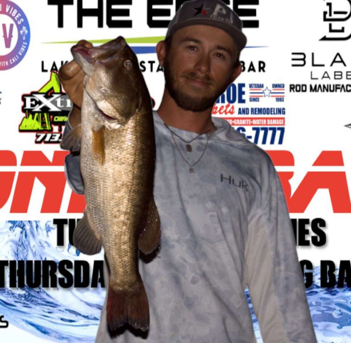 Wesley Baxley had the second place big bass in the CONROEBASS Tuesday Night tournament.