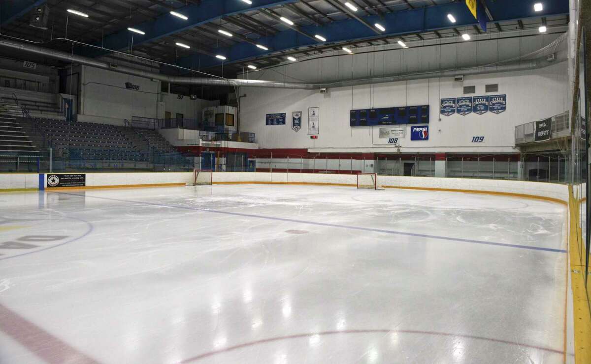 A view of the Danbury Ice Arena.