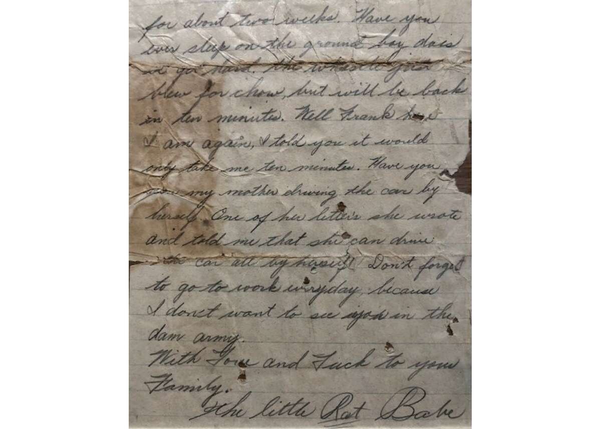 The "Little Rat Babe" letter.