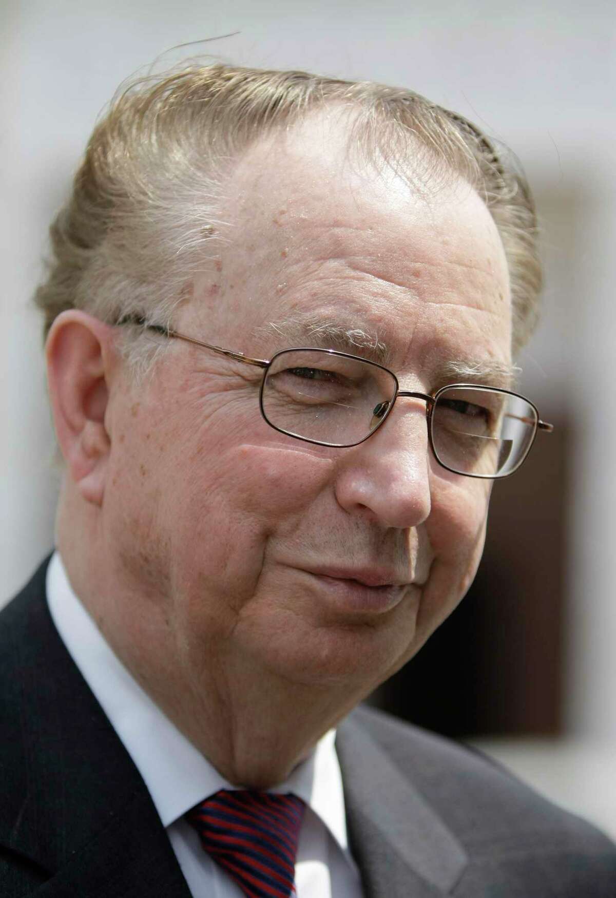 Kenneth Mattox, Professor of Surgery at Baylor College of Medicine, shown during the memorial service for Dr. Michael DeBakey, Wednesday, July 16, 2008, at the Co-Cathedral of the Sacred Heart, downtown Houston.