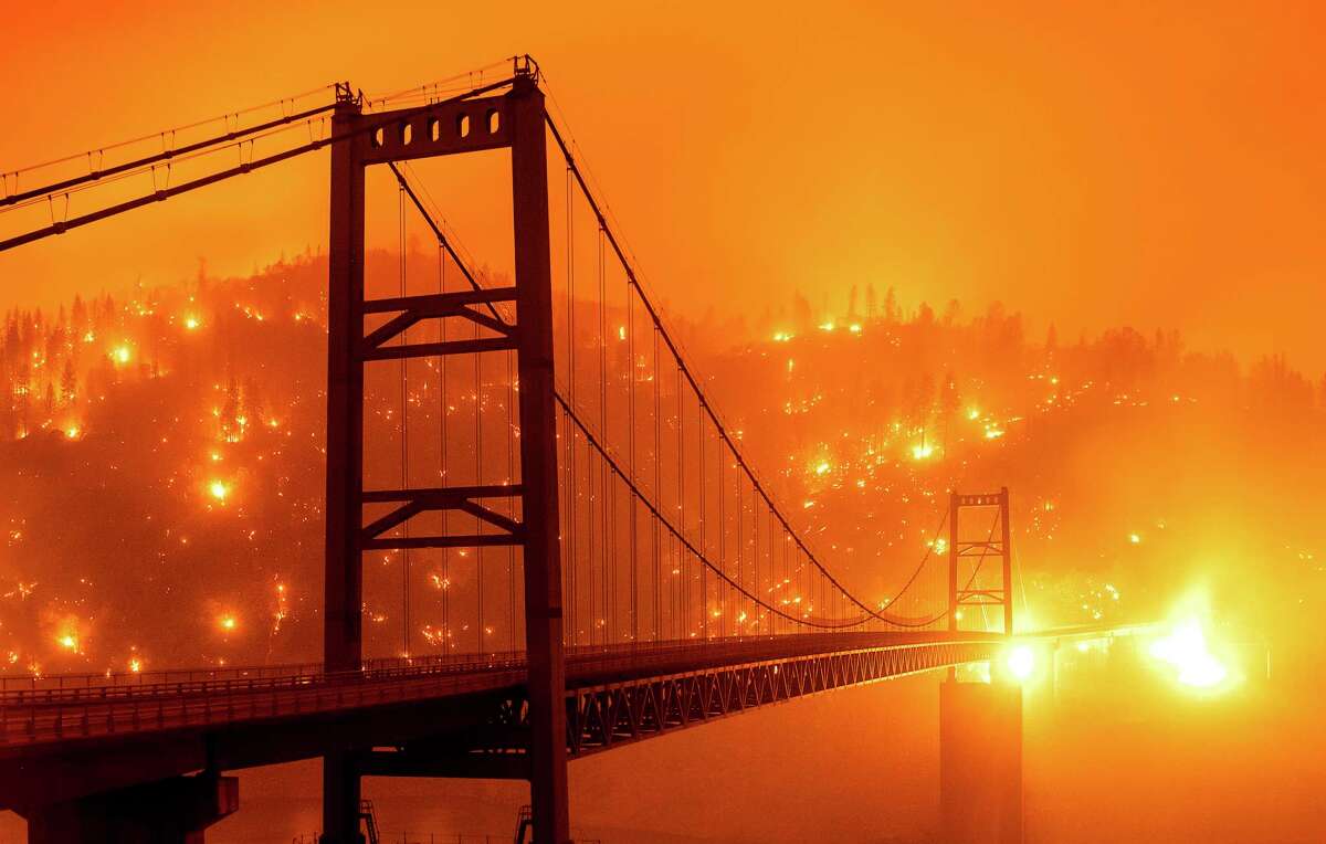 Rivers, lakes, mountains and forests on fire were thought  to be symbols to be decoded by ancient readers of the Book of Revelation. Now, with climate change amd pollution, they can seem more like prophecies of wildfires and flammable toxic dumps.