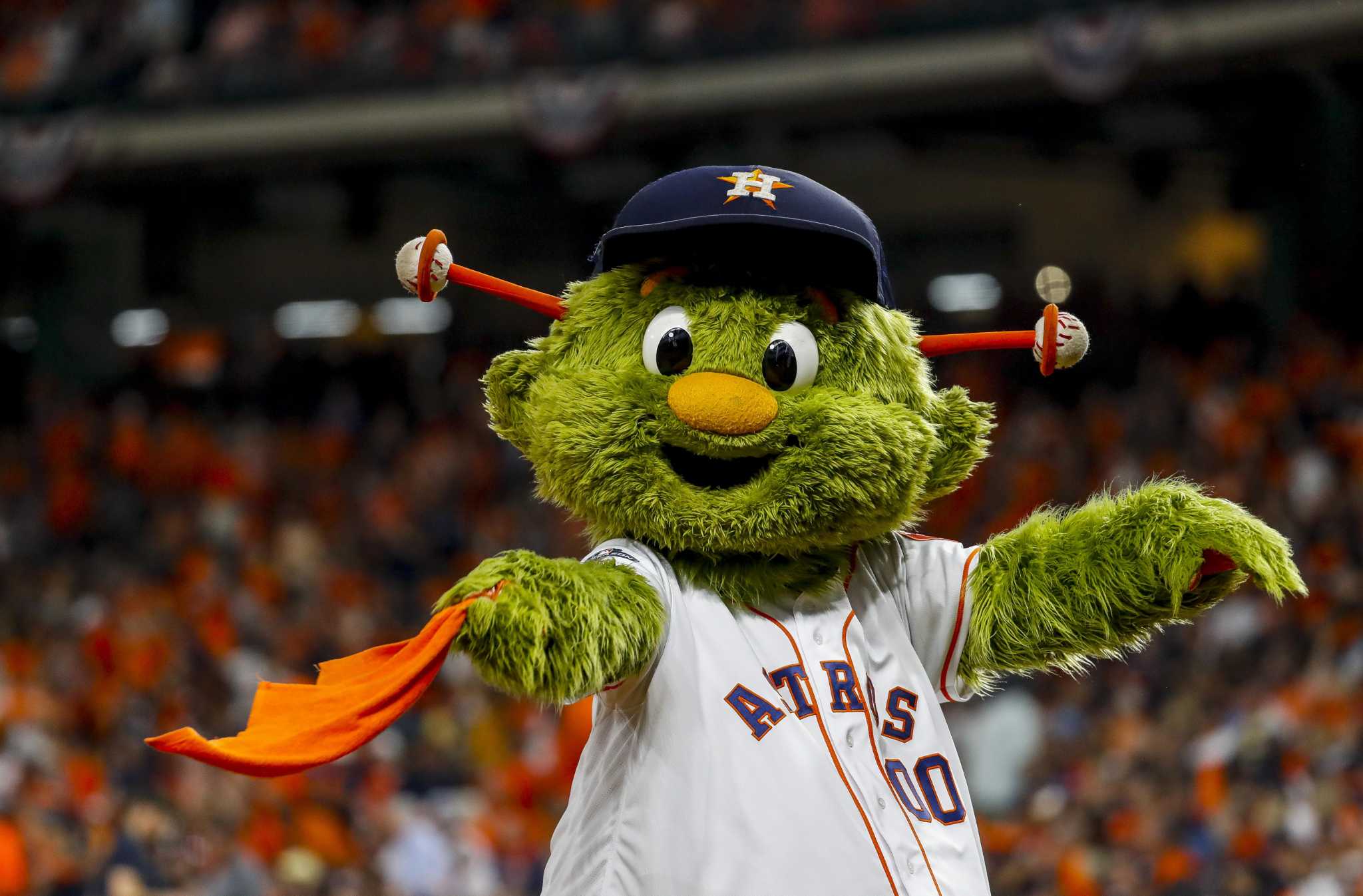 Houston Astros on X: @Cheniere Join the @AstrosStars and @OrbitAstros  tomorrow and donate to the Hurricane Laura Relief Drive. All those who  donate will receive this Shooting Stars Jose Altuve jersey. #ForTheH