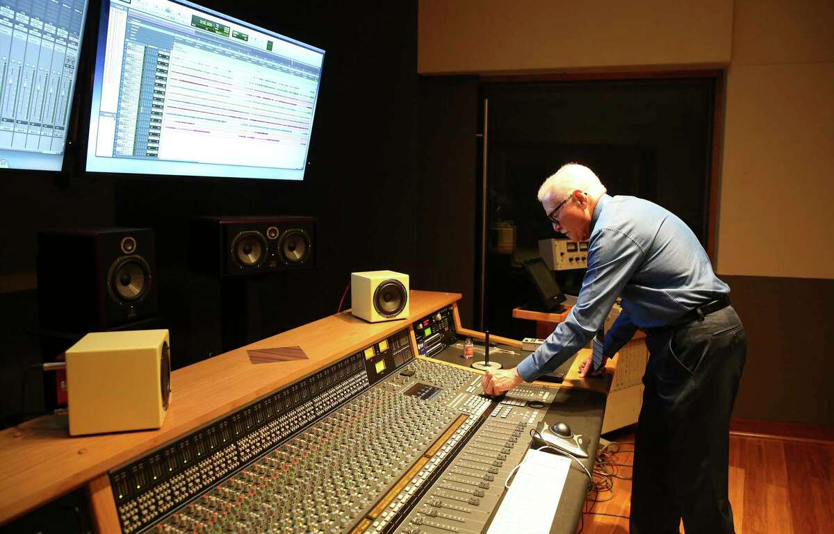 Jim Waller used the University of the Incarnate Word’s state-of-the-art recording studio to make his debut album.