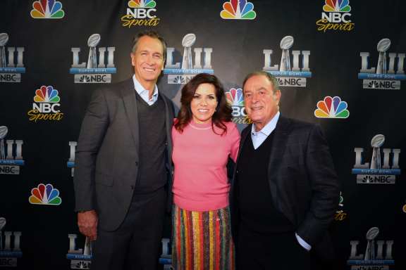 NBC Sports announcer Al Michaels misidentifies wife of Rams QB Matthew  Stafford