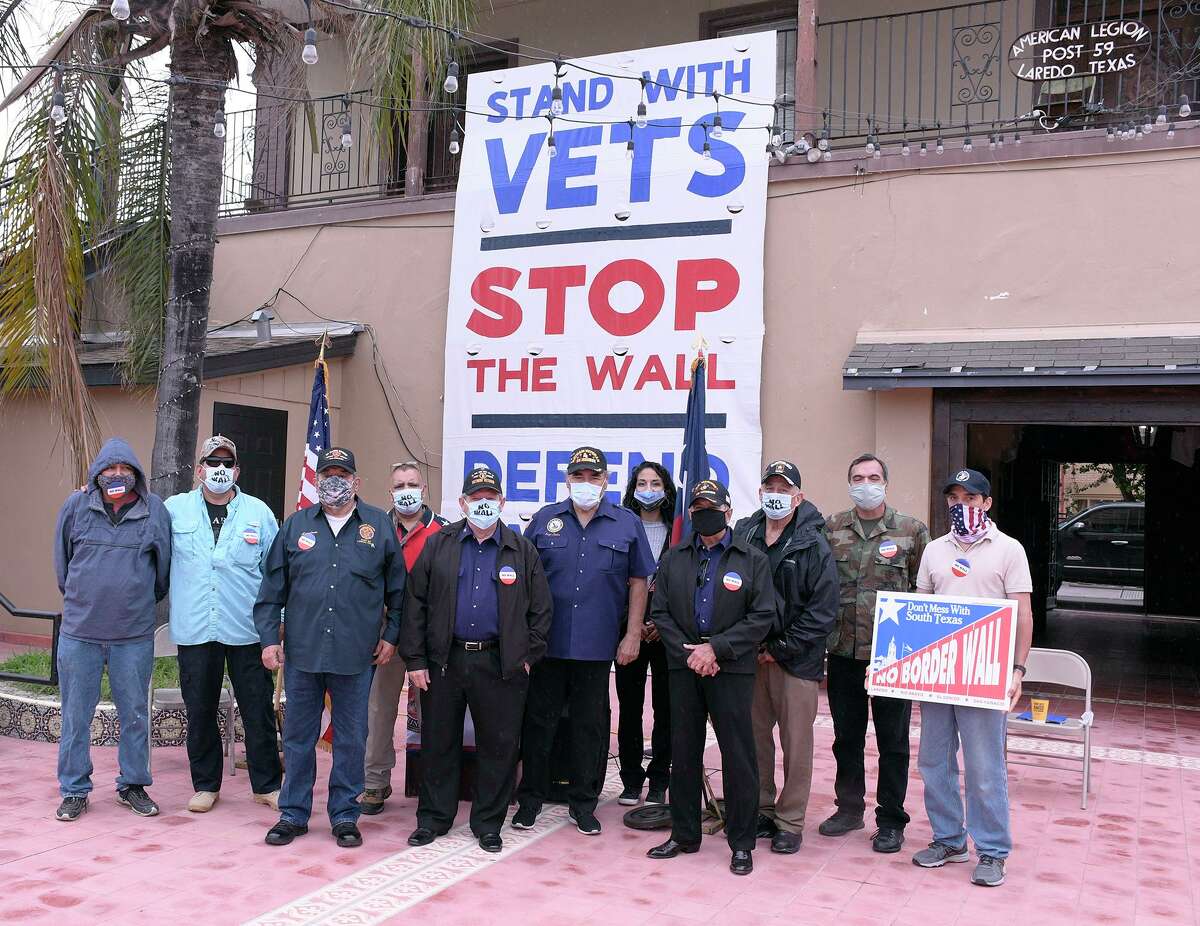A press conference was held Thursday, Sept. 10 at the American Legion Post 59, where veterans announced the formation of a new group called Veterans United to Stop the Wall.