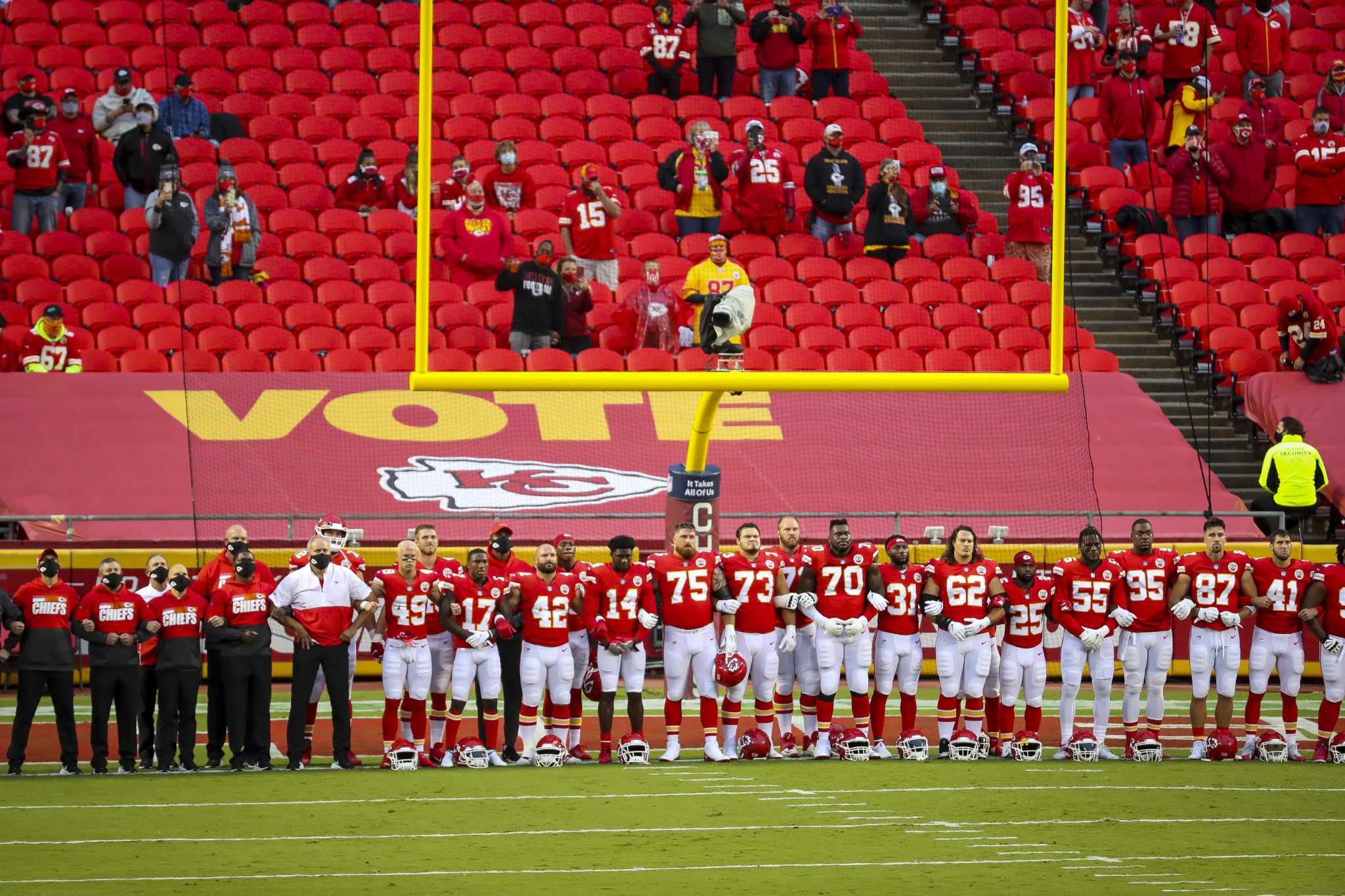Kansas City Football Fans Booing During the Moment of Silence for