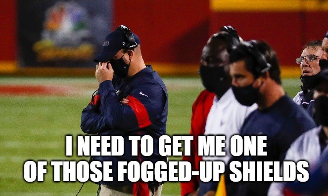 Chiefs – Texans: Andy Reid foggy face mask turned into jokes, memes