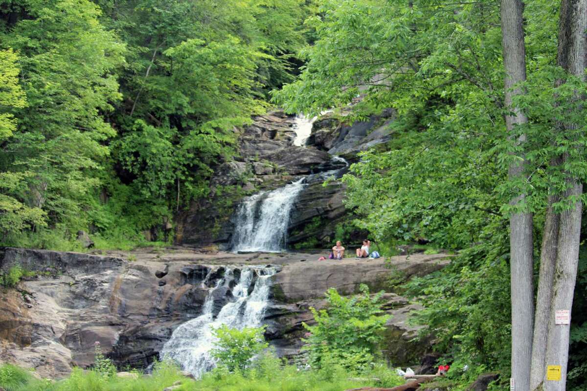 The falls at Kent Falls State Park in Kent, Conn., on July 28, 2017.