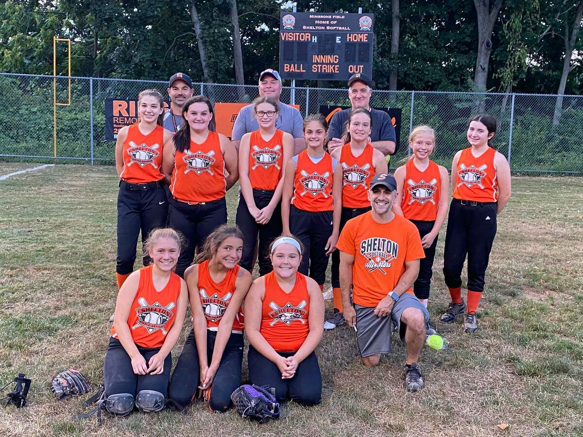 ?The Shelton National Little League Orange Softball Team won the Majors Championship on August 24th. The Orange team includes: Salina Clemente, Gina Coppola, Sammi Denihan, Cara Fahey, Sofia Guelakis, Madison Jensen, Julia Lawrence, Abby Montero, Tori Silva and Kassidy Ventrella. Coaches Eugene Clemente, Greg Coppola, Marty Denihan and John Fahey.