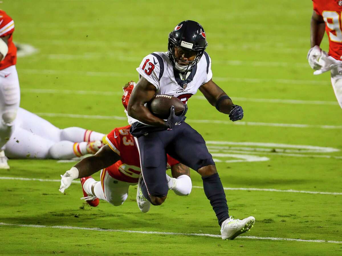 Texans wide receiver Brandin Cooks was targeted only five times against the Chiefs.