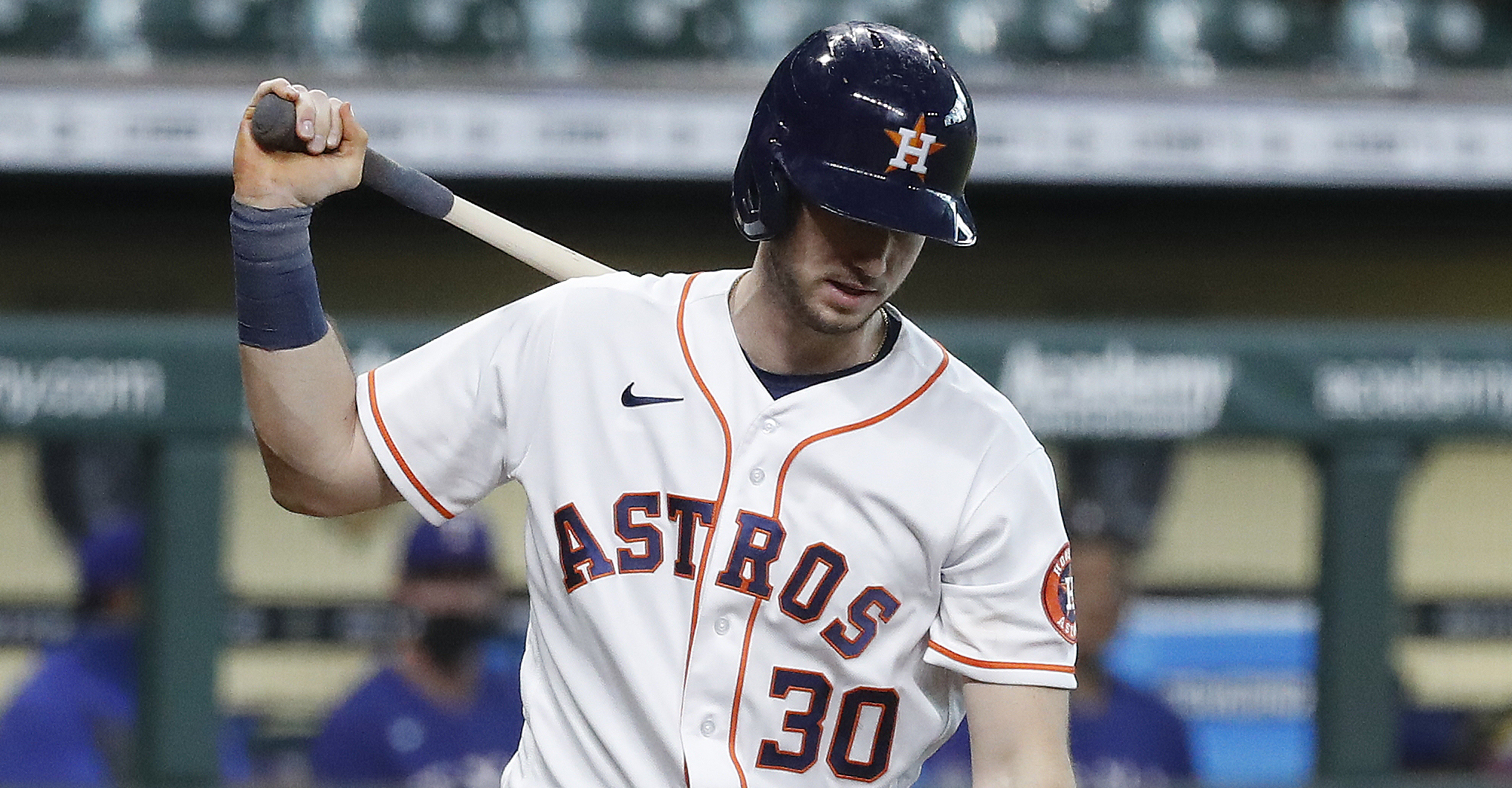 Frustrated Kyle Tucker sits out of AstrosDodgers game
