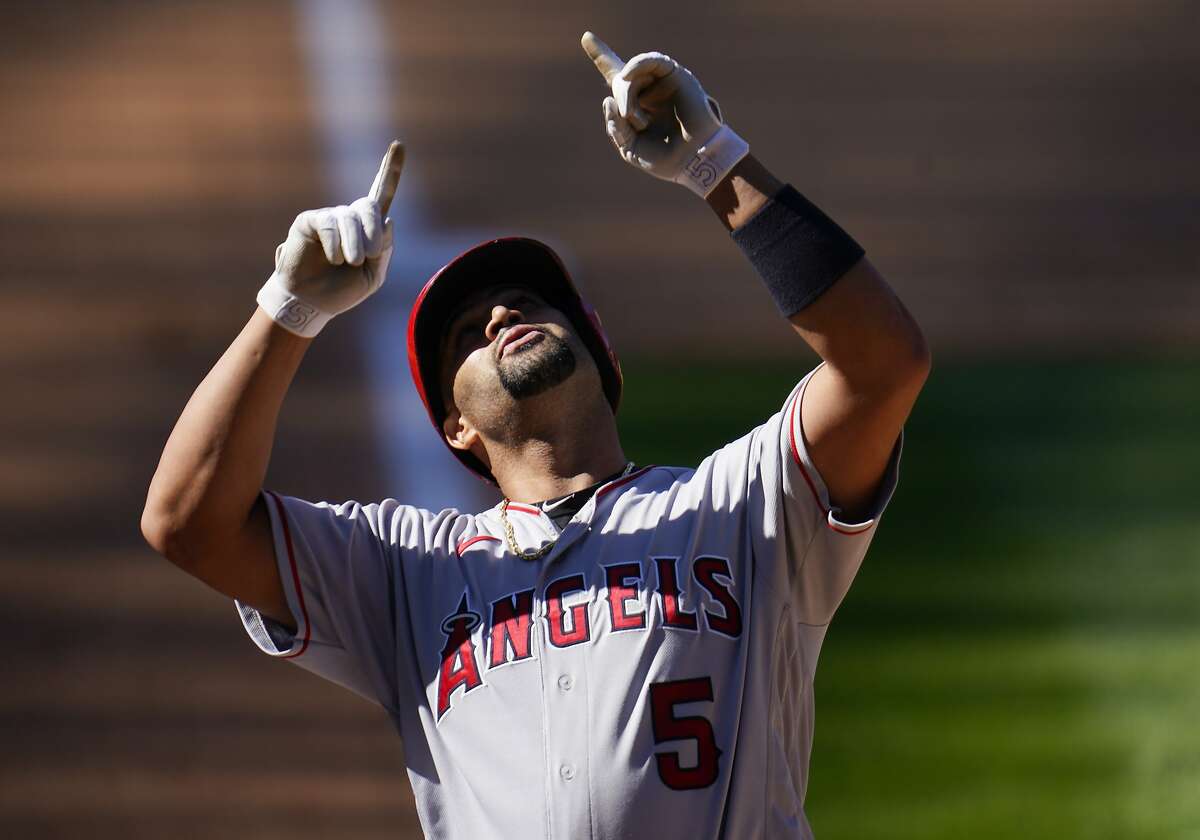 Albert Pujols Game Used 2019 Opening Day Cap