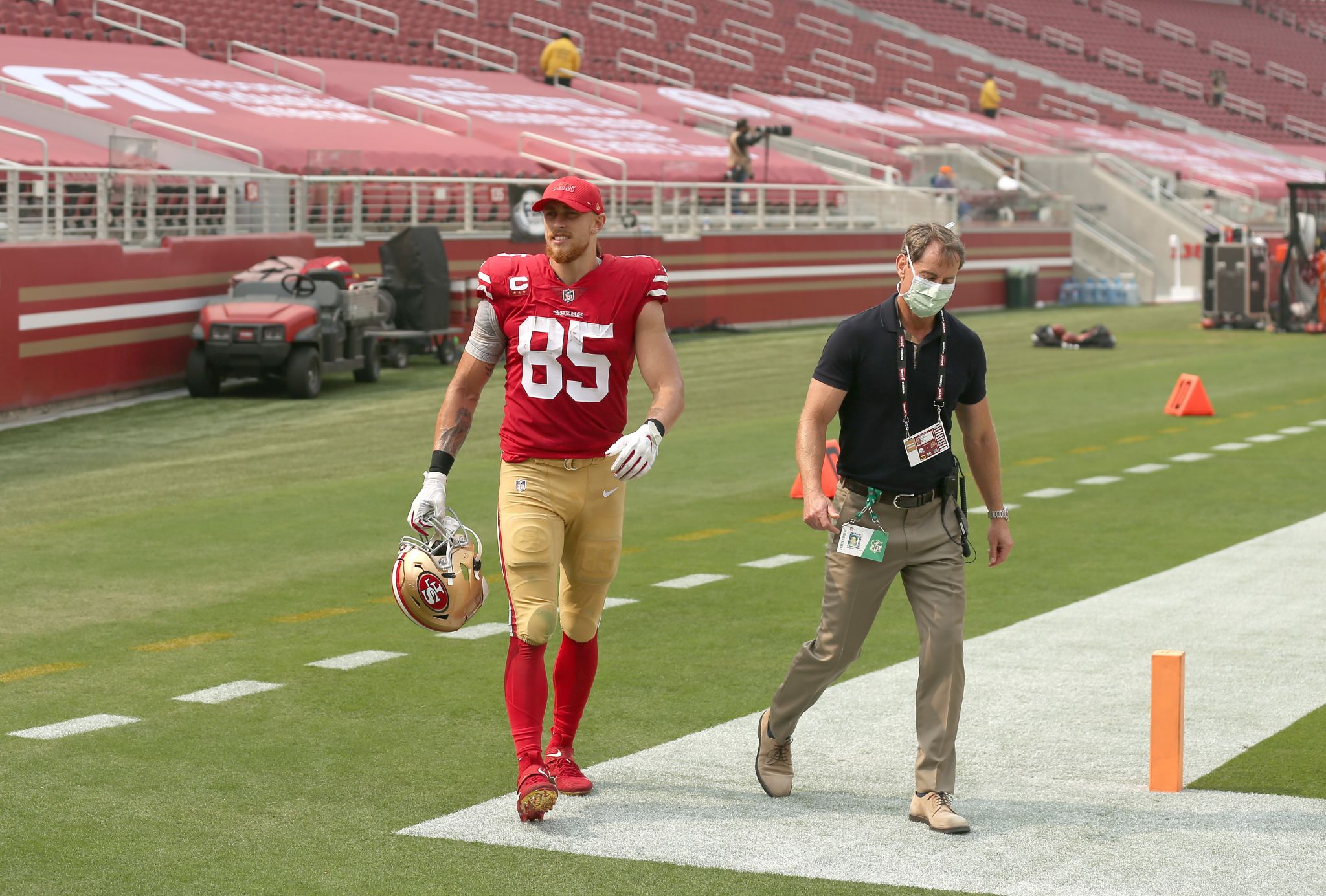 George Kittle Has Had Labrum Injury for 2 Seasons; 49ers TE Rules