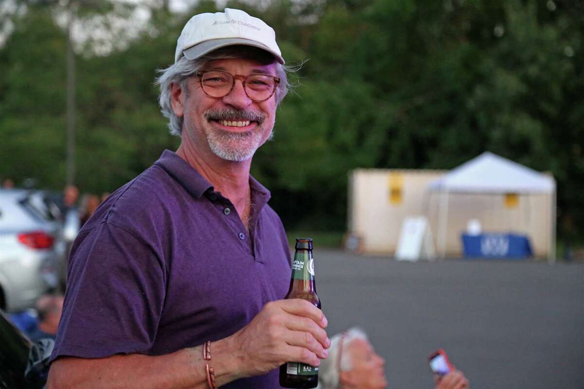 Robert Ross of New Canaan enjoys the music at the Terrapin concert from the Supper & Soul series at the Imperial Lot on Friday, Sept. 11, 2020, in Westport, Conn. Thus, the Supper & Soul series has offered them another date on Oct. 2. "We're looking forward to selling that out too," Dunay said.