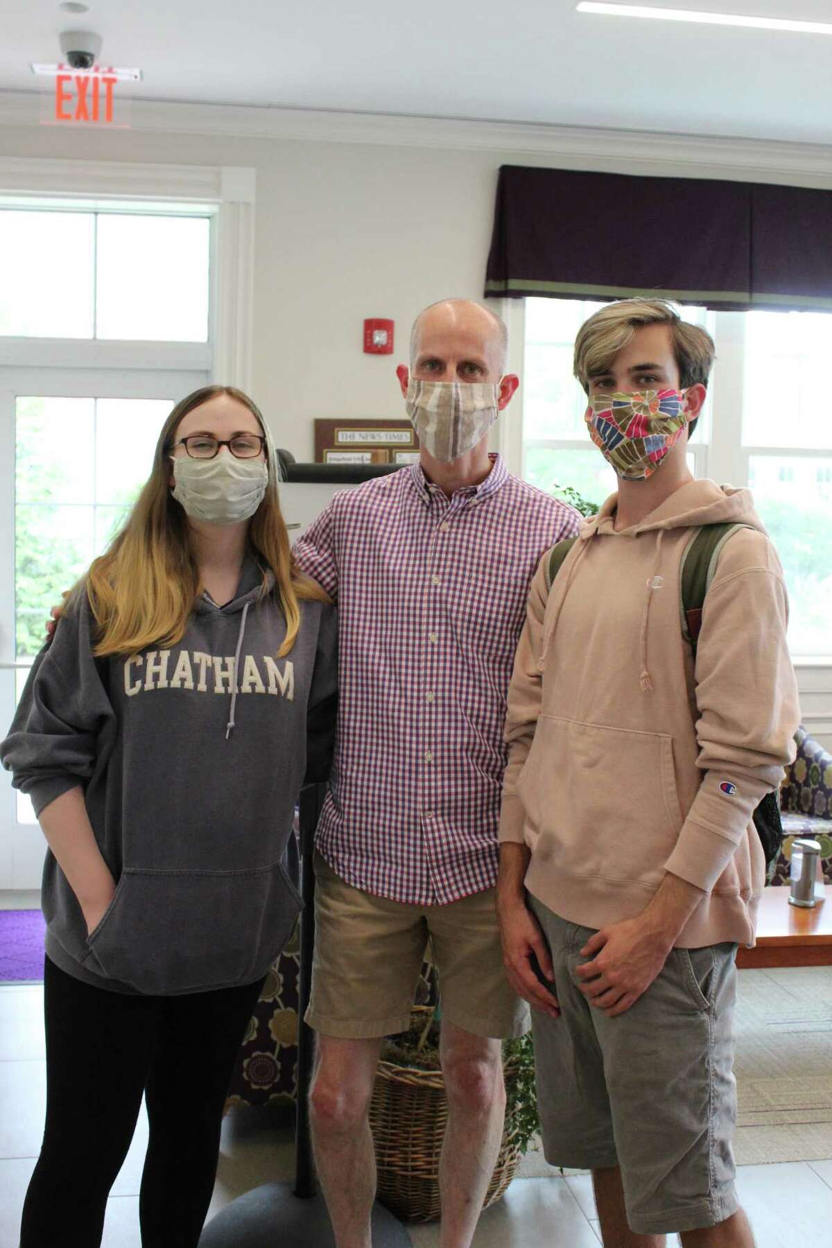 RVNAhealth flu season opened to a full line-up of appointments Sept. 9, including the Fisher-Sleigh Family who came in force with 5 family members, including Kiera, Brian and Conor. RVNAhealth offers vaccines for all those six months and older.