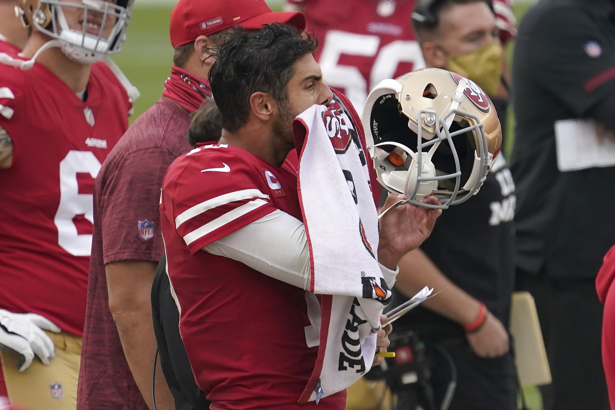 Stephen Curry Jimmy Garoppolo And Brandon Crawford San Francisco