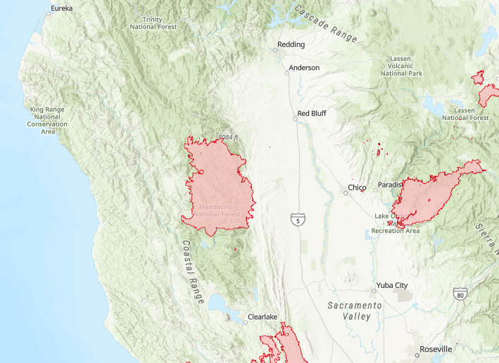 August Complex Fire Threatens Emerald Triangle, U.s.'s Largest Cannabis 