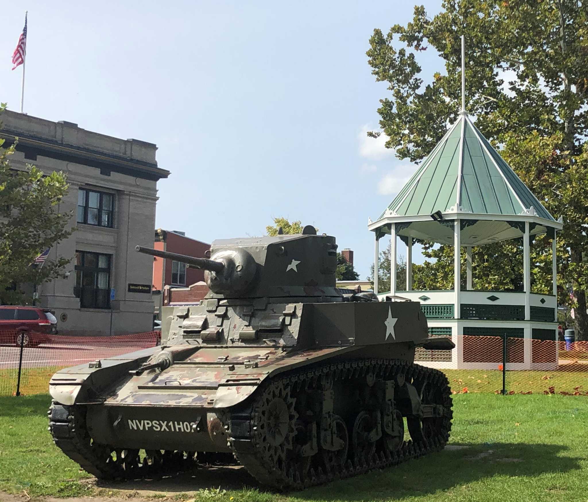 Community to restore historic Army tank on Green in New Milford