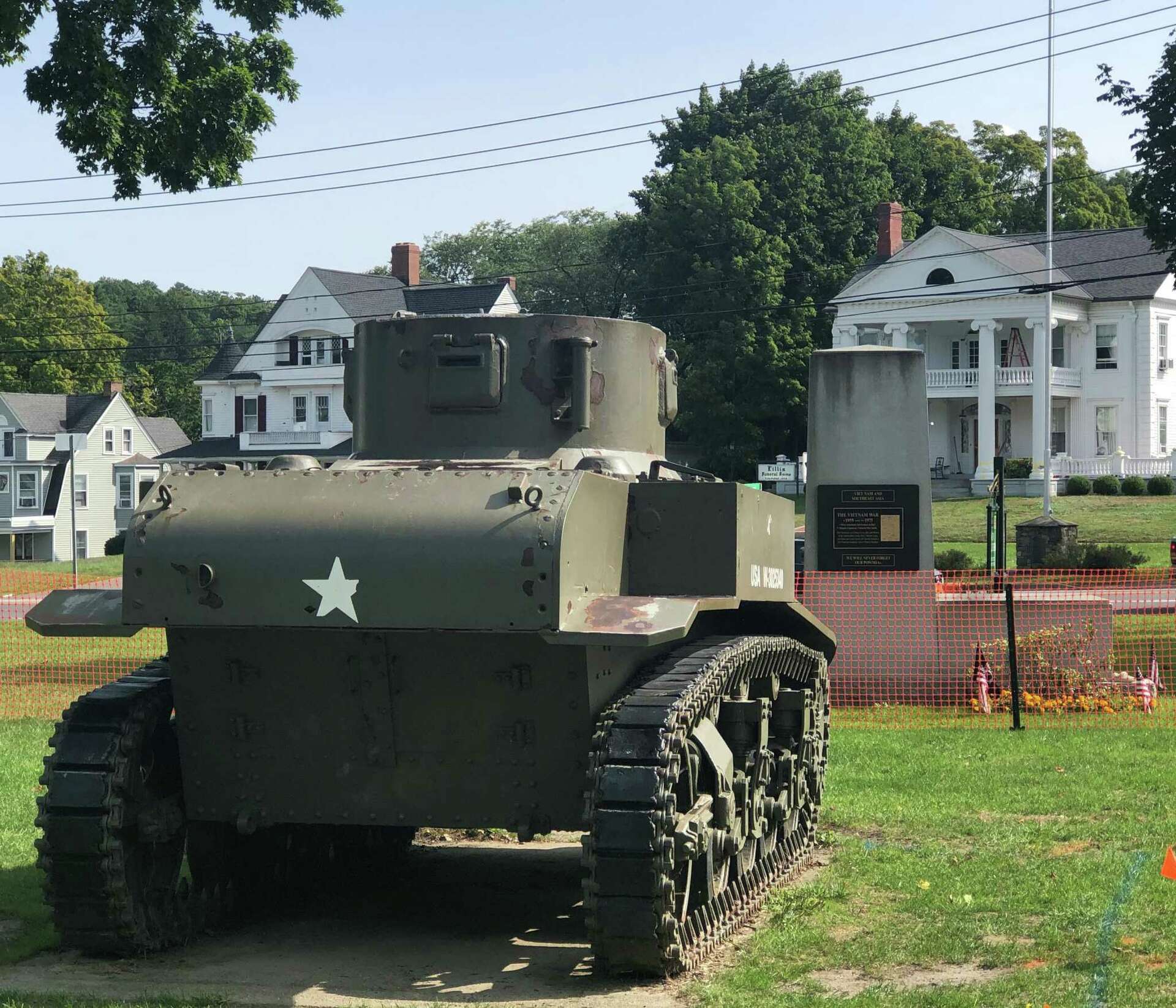 Community to restore historic Army tank on Green in New Milford