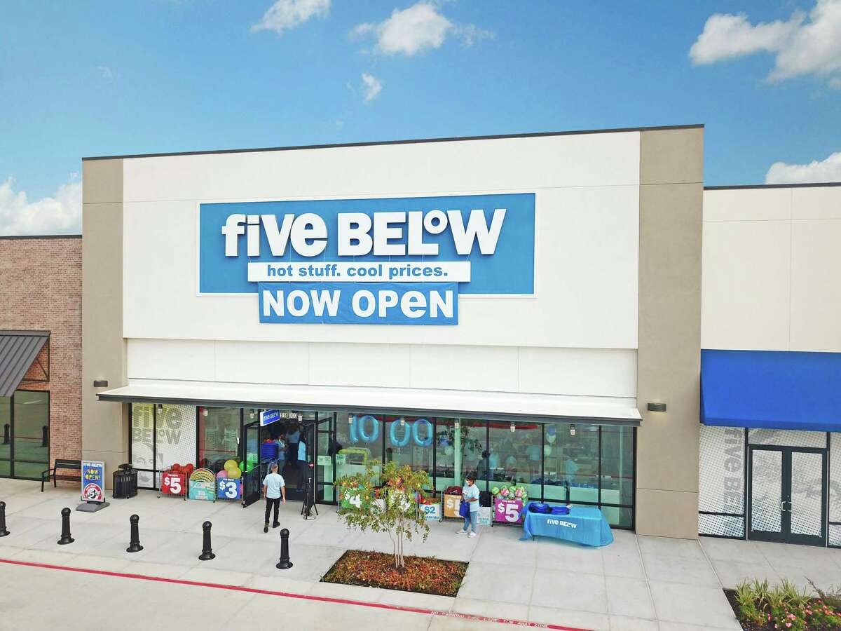 Five Below marked the opening of its 1,000th store in the U.S. on Friday, Sept. 11, 2020, at Brookhollow Marketplace, a development of Fidelis Realty Partners at 4500 Dacoma in northwest Houston.
