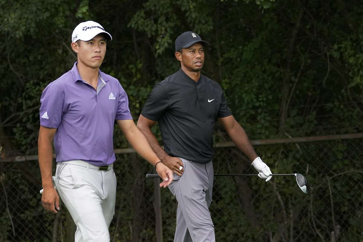 Tiger Woods offers good company for Collin Morikawa in first round of U ...